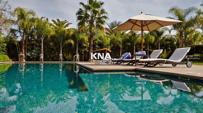 Prestigieuse Villa au sein d'un hôtel 5* de renom Location courte durée Location courte durée Villa à Hivernage Marrakech