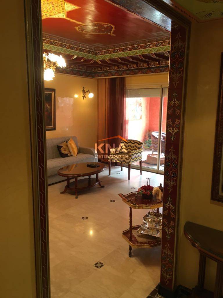 Magnifique appartement de grand standing situé dans l’un des plus beaux quartiers de Marrakech Location longue durée Location longue durée Appartement à Hivernage Marrakech