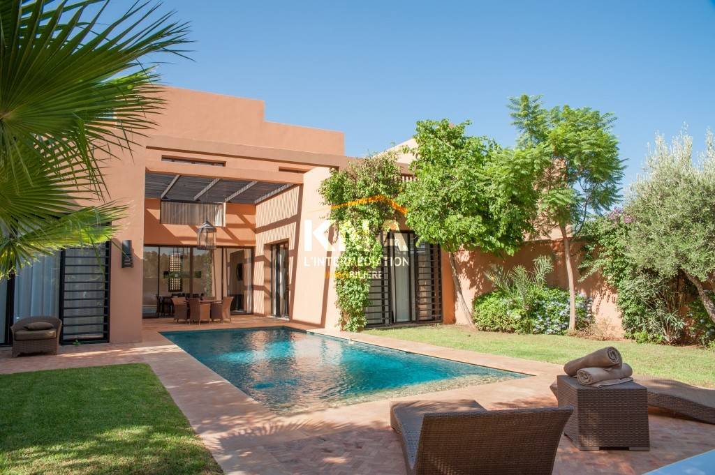 Belle Villa de 2 chambres au sein d’un magnifique complexe golfique Location Location Villa à Amelkis Marrakech