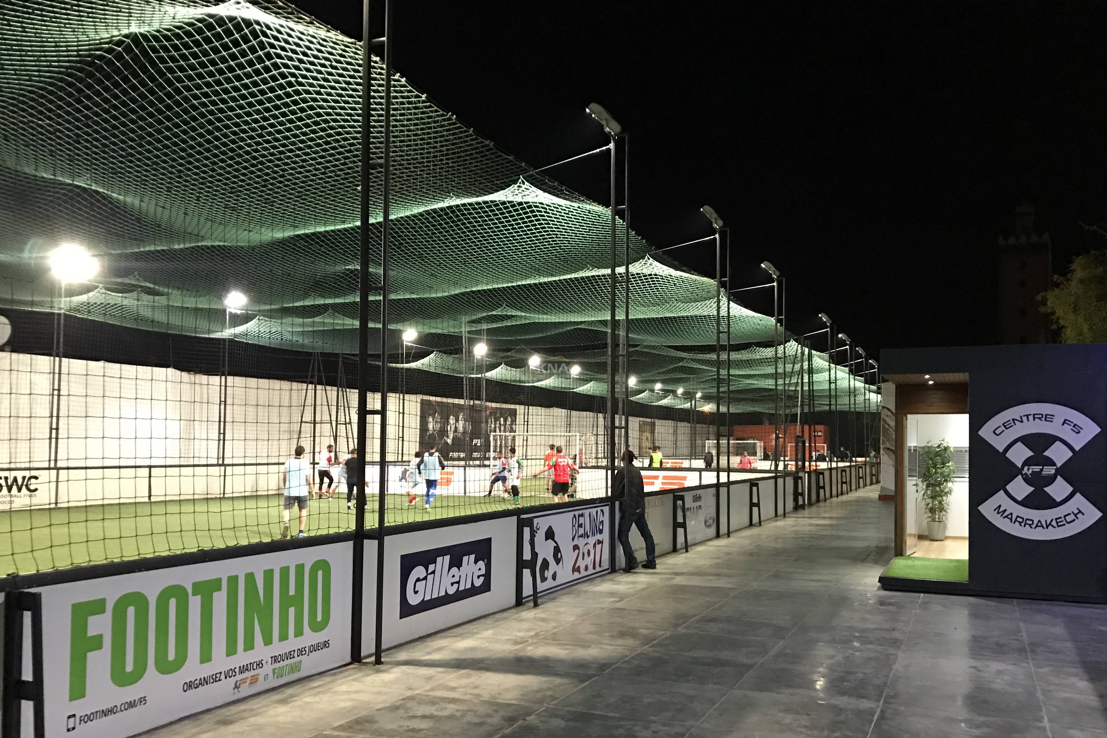 Complexe sportif dédié au monde du football situé à 11 km de Marrakech Achat Achat Complex sportif à Route de Fès Marrakech