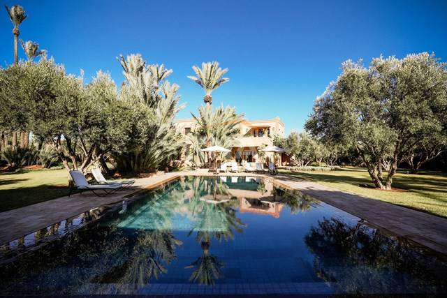 Short term rental Villa in Palmeraie Marrakech