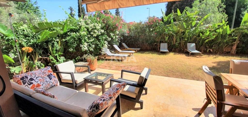 Très joli appartement fonctionnel et de standing doté d'un jardin privé Achat Achat Appartement à Hivernage Marrakech
