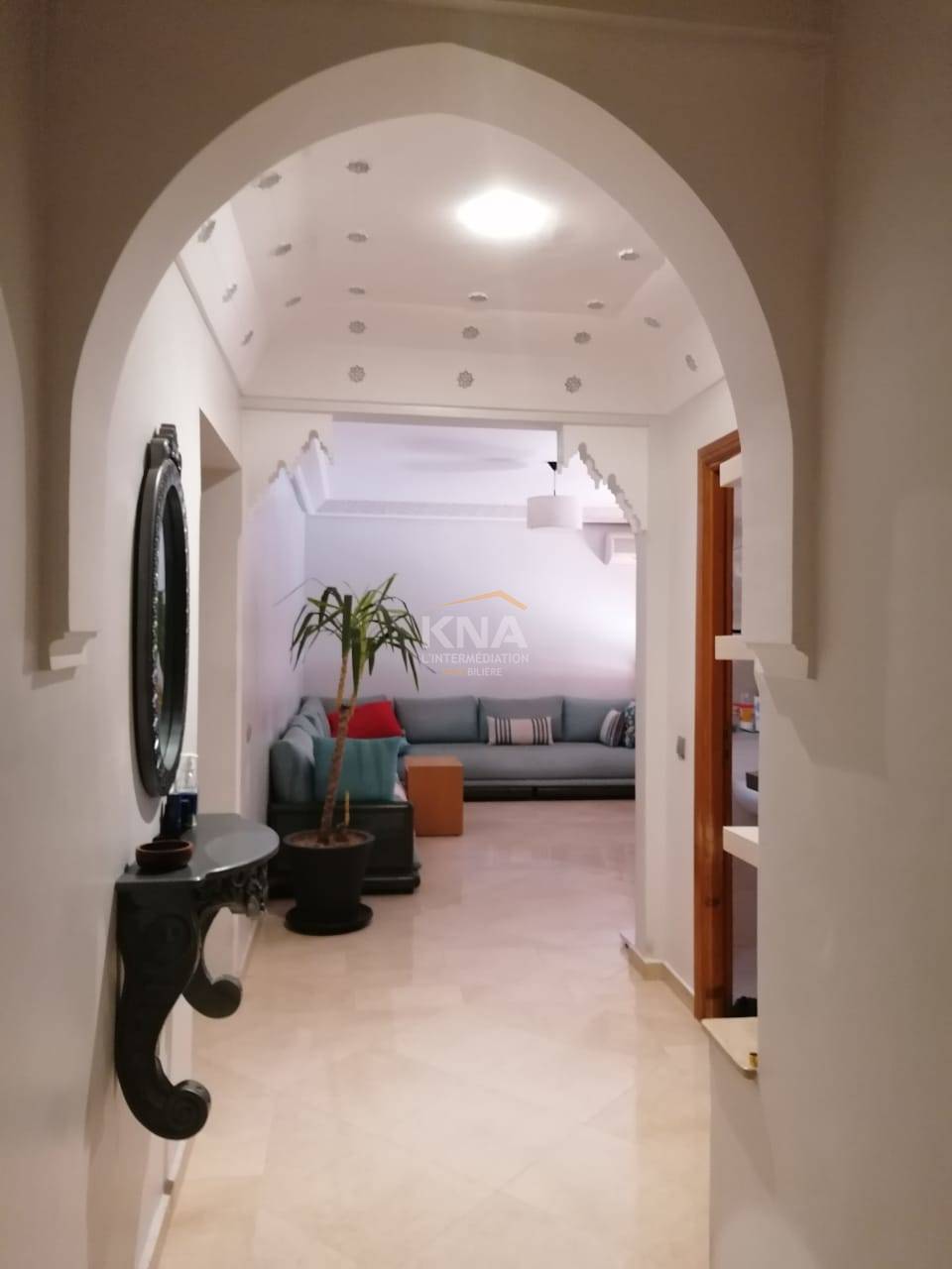Bright and pretty apartment completely renovated in a secured residence Sale Sale Apartment in Victor Hugo Marrakech