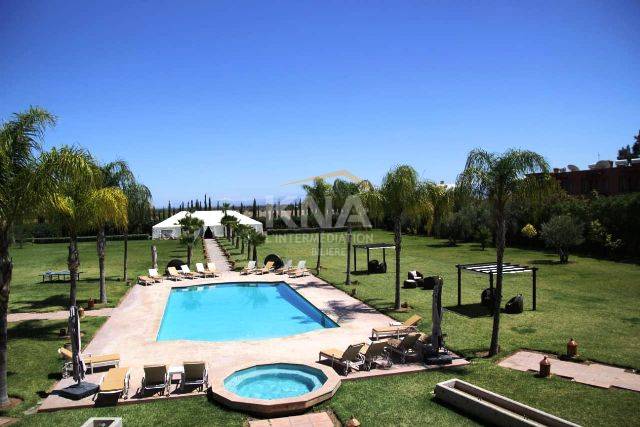 Location courte durée Belle Villa de style mixte face aux montagnes de l'Atlas Marrakech Villa à Location courte durée à Route de Ouarzazate Marrakech