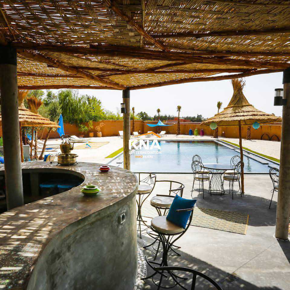 Villa agrée « Maison d’hôtes » avec piscine intérieure et extérieur Achat Achat Villa à Route de Fès Marrakech
