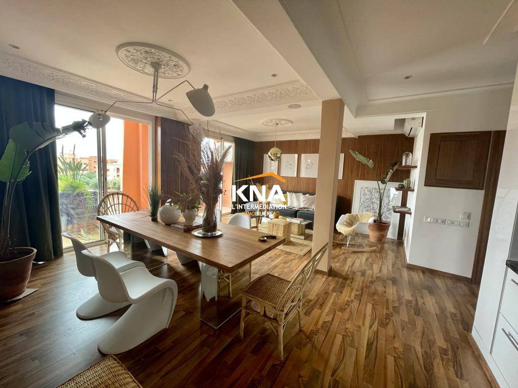 Très bel Appartement meublé par un architecte de renom et entièrement refait à neuf Achat Achat Appartement à Hivernage Marrakech
