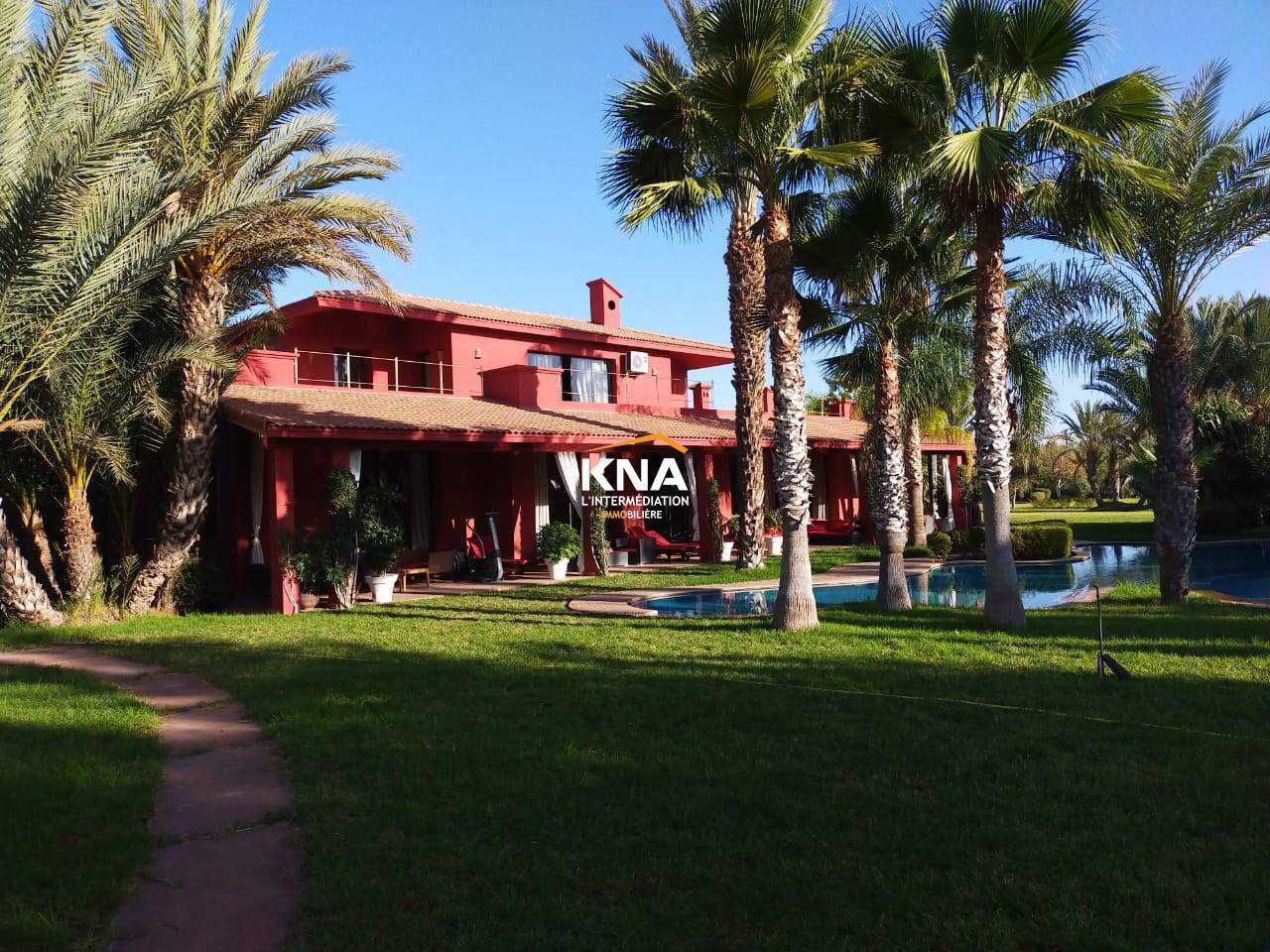 Magnificent mixed-style Villa located in a wonderful park Sale Sale Villa in Palmeraie Marrakech