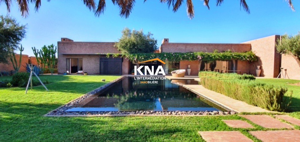 Très belle Villa d’architecte lumineuse, zen et d’une grande luminosité Achat Achat Villa à Route d'Amizmiz Marrakech