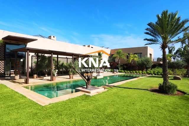 Très belle Villa contemporaine de type ethnique très chic Achat Achat Villa à Bab Atlas Marrakech