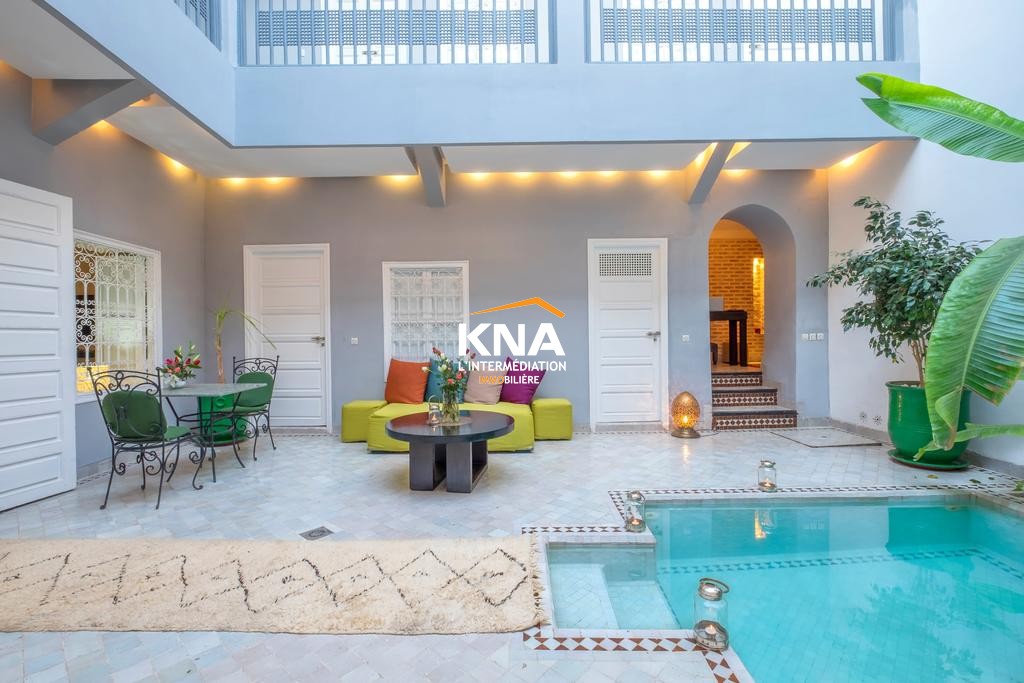 Magnifique Riad de style contemporain doté d'une petite piscine Achat Achat Riad à Ben Saleh Marrakech