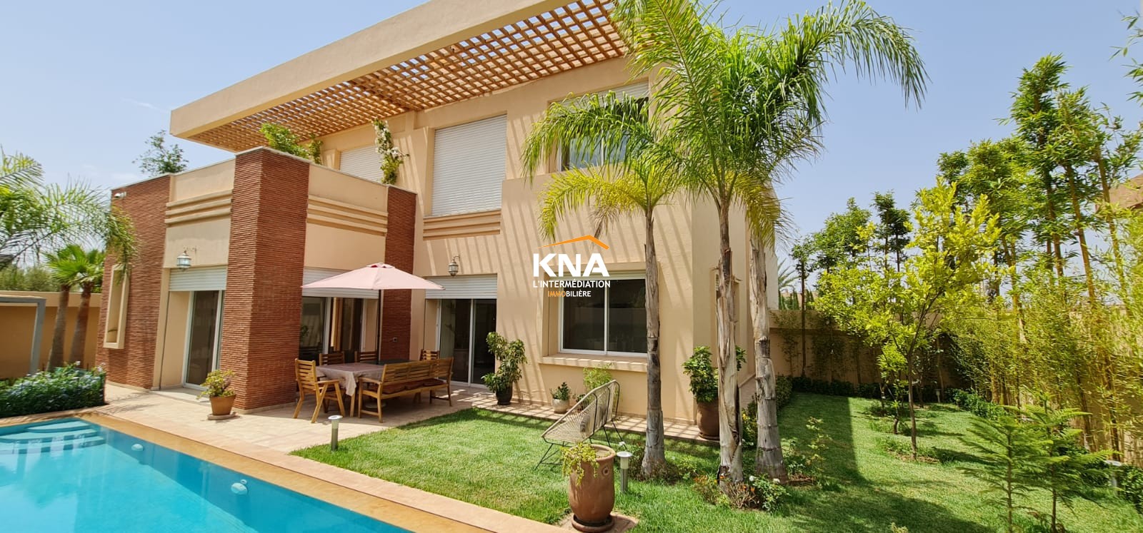 Beautiful contemporary style Villa in a peaceful environment Long term rental Long term rental Villa in Ourika road Marrakech