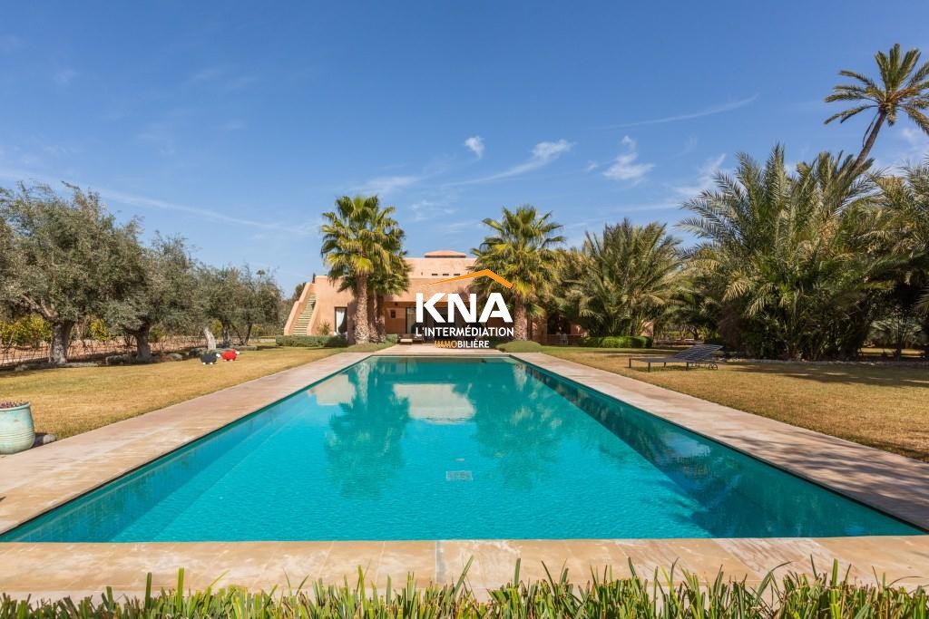 Magnifique Propriété en excellente situation géographique dans le circuit de la Palmeraie Achat Achat Villa à Palmeraie Marrakech