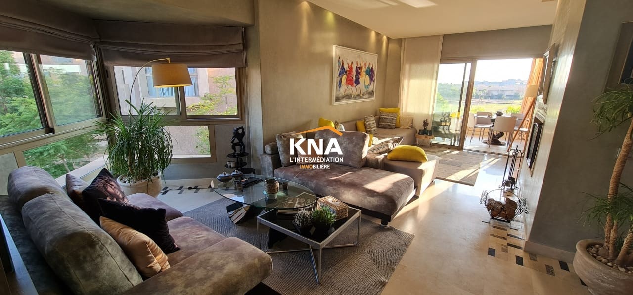 Beautiful furnished apartment in a secured and very well maintained golf residence Long term rental Long term rental Apartment in Agdal Marrakech