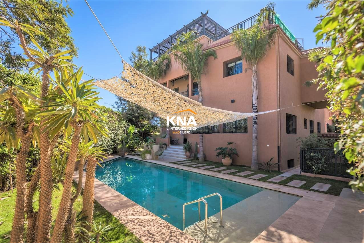 Belle Villa contemporaine rénovée sans vis-à-vis & à 5 mn de toutes commodités Achat Achat Villa à Targa Marrakech