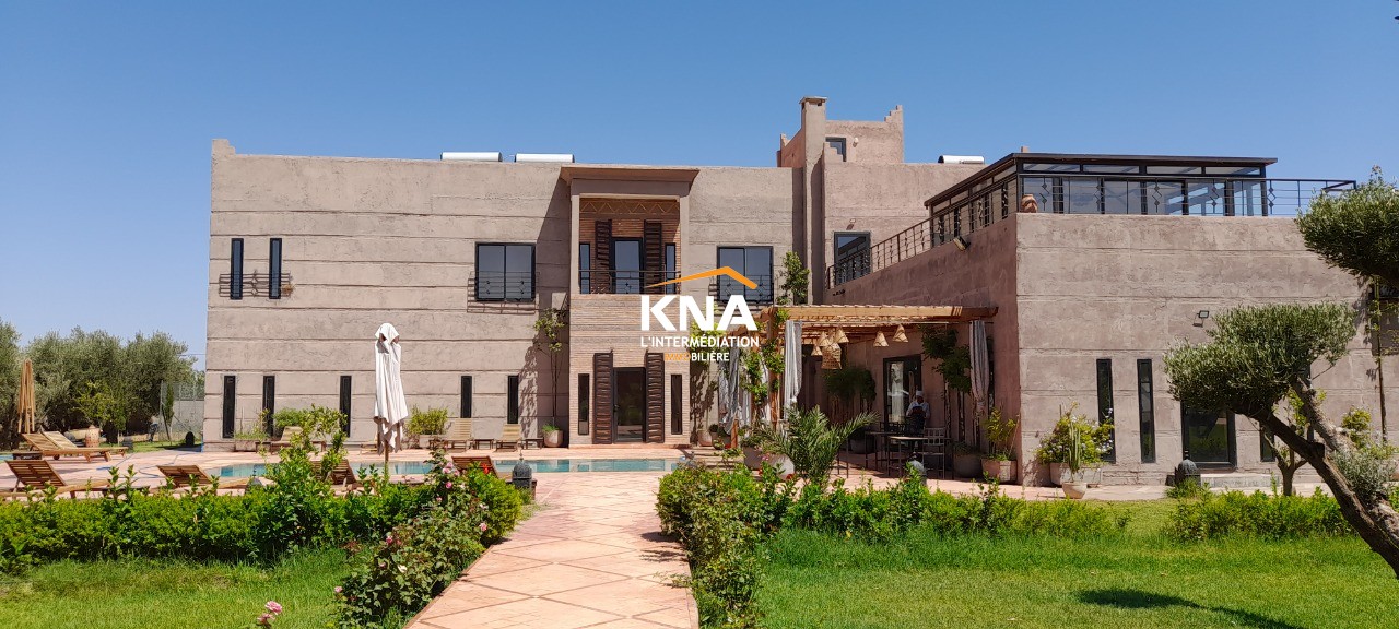 Belle Villa dotée d’une autorisation « Maison d’hôtes » Achat Achat Villa à Route de Fès Marrakech