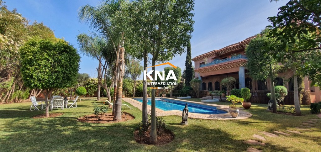Beautiful luxury mixed style Villa fully furnished in the heart of Marrakech at 5mn from the city center Long term rental Long term rental Villa in Agdal Marrakech