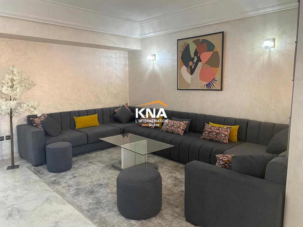 Furnished apartment on the 4th floor of a pretty residence with swimming pool Long term rental Long term rental Apartment in Hivernage Marrakech