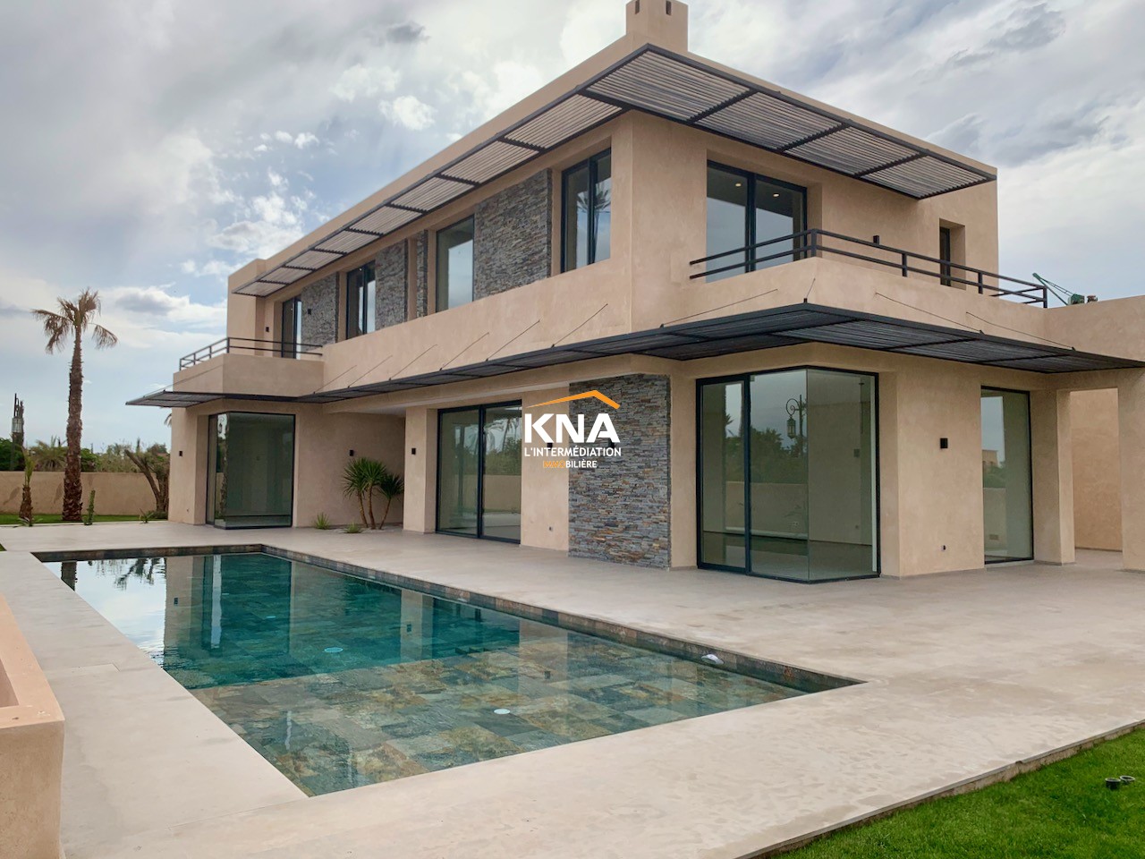 Contemporary style Villa near Amelkis area at 18mn from the city center Long term rental Long term rental Villa in Close to Amelkis Marrakech