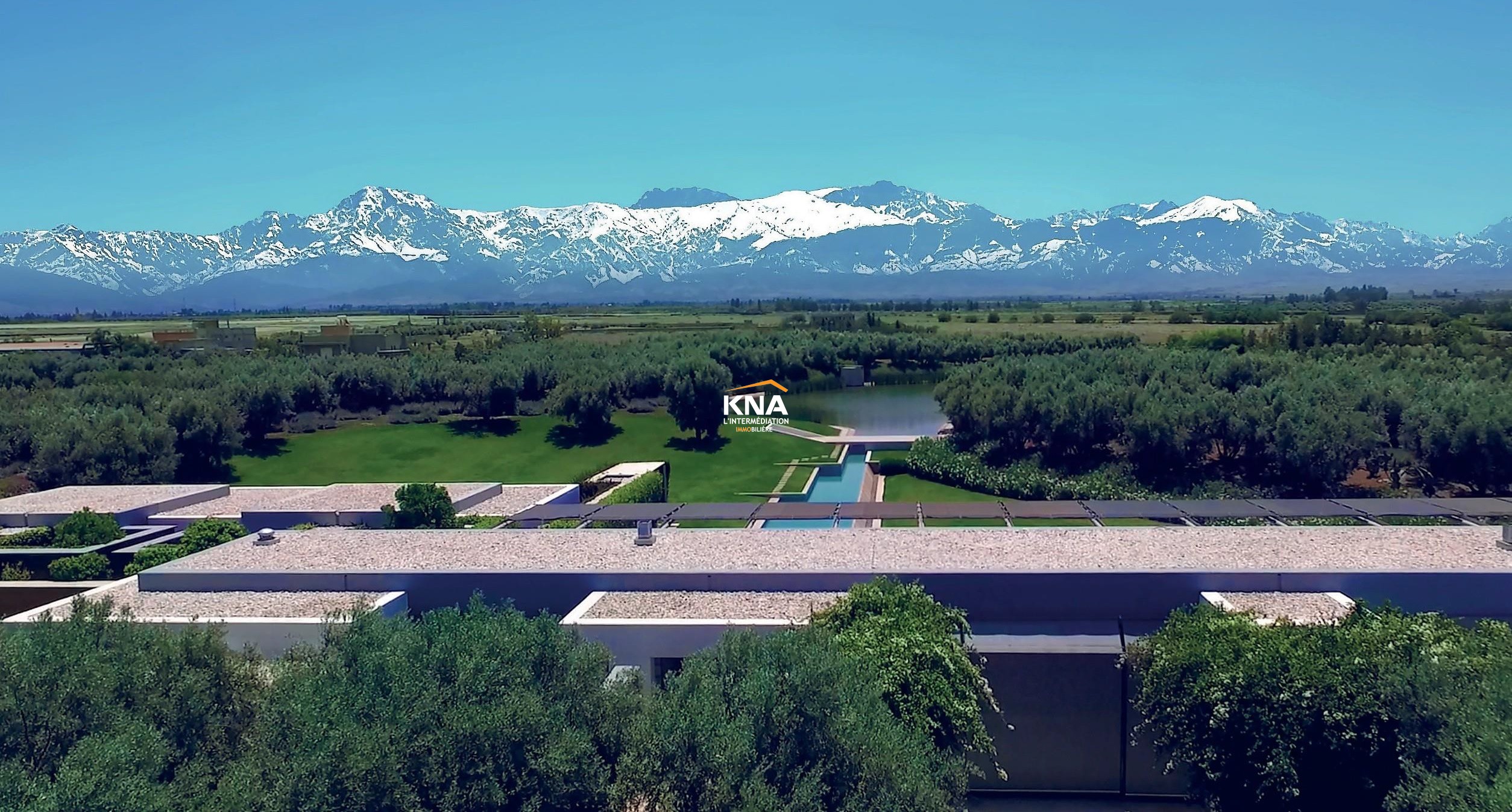 Unique Propriété de très haut Standing à l’expression résolument contemporaine et épurée Location courte durée Location courte durée Villa à Route de l'Ourika Marrakech