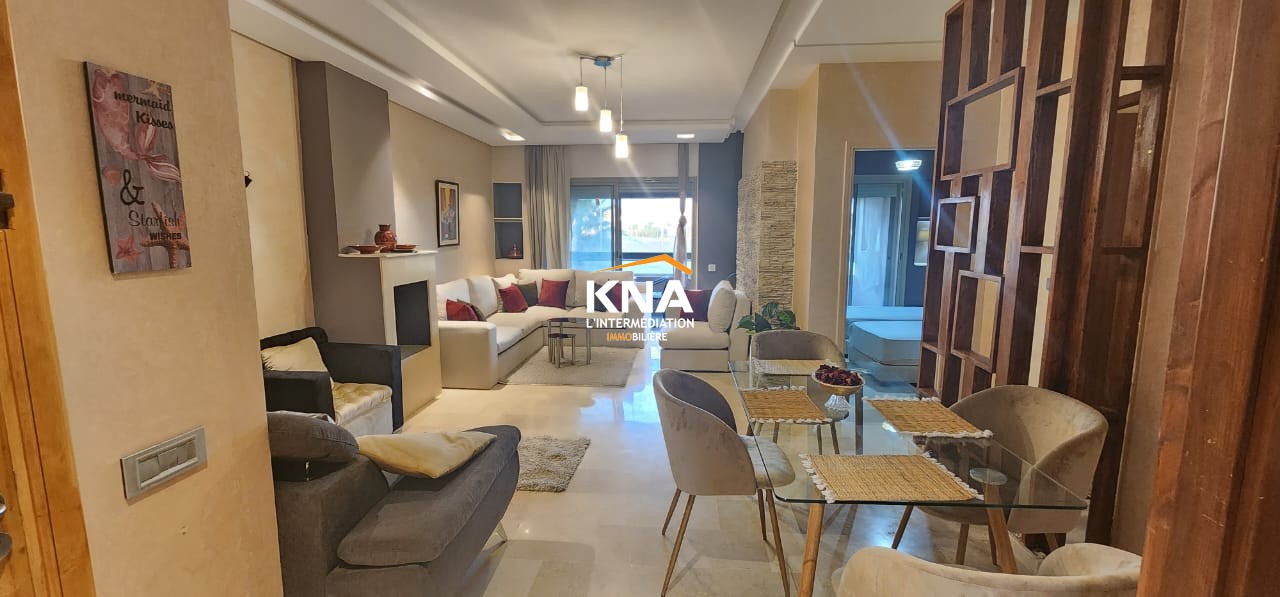 Très bel appartement meublé, neuf et situé au sein d’une résidence Golfique sécurisée très bien entretenue Location longue durée Location longue durée Appartement à Agdal Marrakech