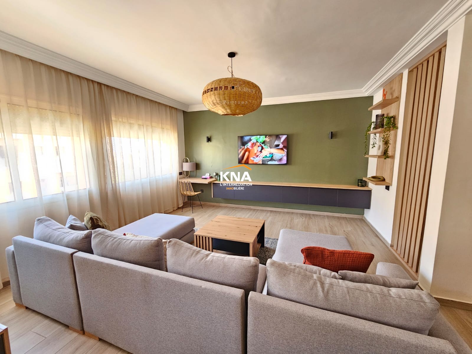 Joli appartement situé au 3ème étage d’un immeuble en plein cœur de Guéliz Achat Achat Appartement à Gueliz Marrakech