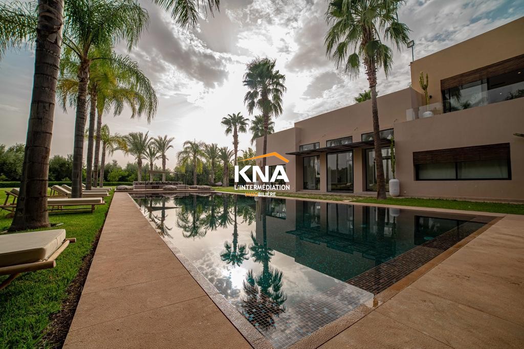 Splendide Villa moderne située dans une résidence sécurisée de 4 villas Achat Achat Villa à Route de l'Ourika Marrakech