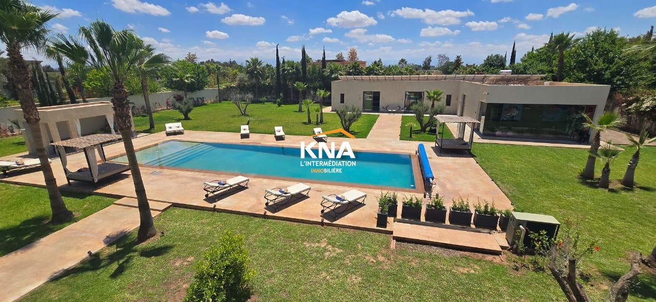 Superbe Villa située dans une résidence sécurisée Achat Achat Villa à Route de Ouarzazate Marrakech