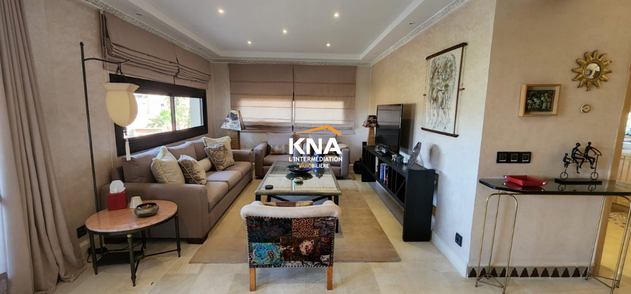 Beautifull luxury apartment located on the 4th floor of a secure residence Long term rental Long term rental Apartment in Hivernage Marrakech
