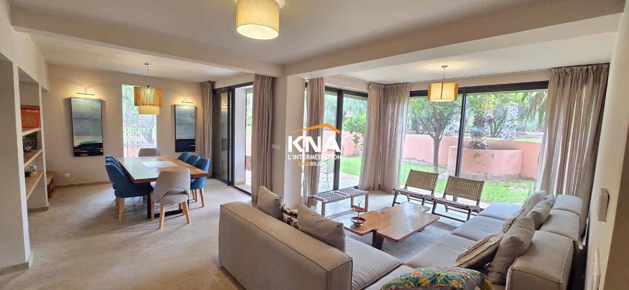 Magnificent renovated duplex located in a secure residence Long term rental Long term rental Apartment in Palmeraie Marrakech