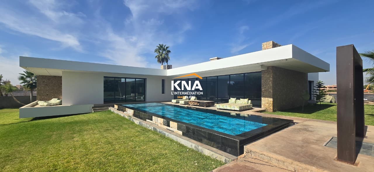 Jolie villa contemporaine située au quartier de l’Agdal Achat Achat Villa à Agdal Marrakech