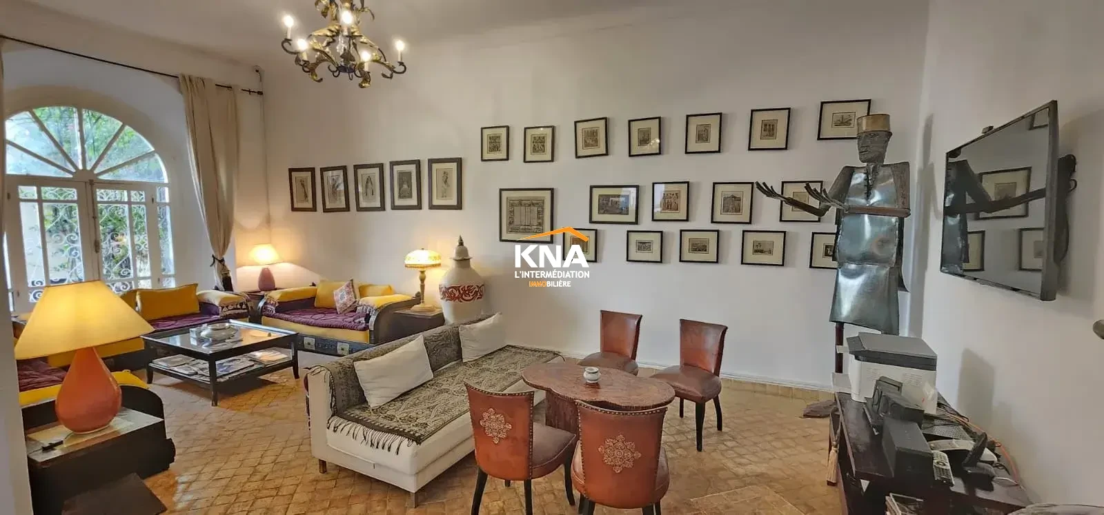 Location courte durée Villa à Gueliz Marrakech