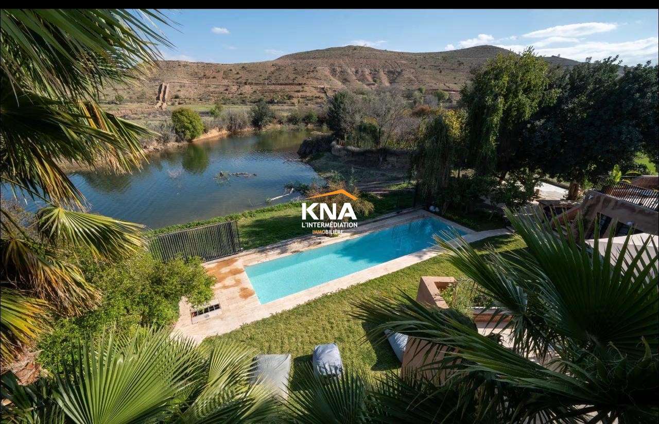 Villa, Lalla Takerkoust dam Marrakech Morocco