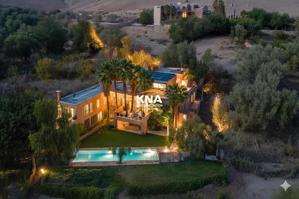 Villa, Lalla Takerkoust dam Marrakech Morocco