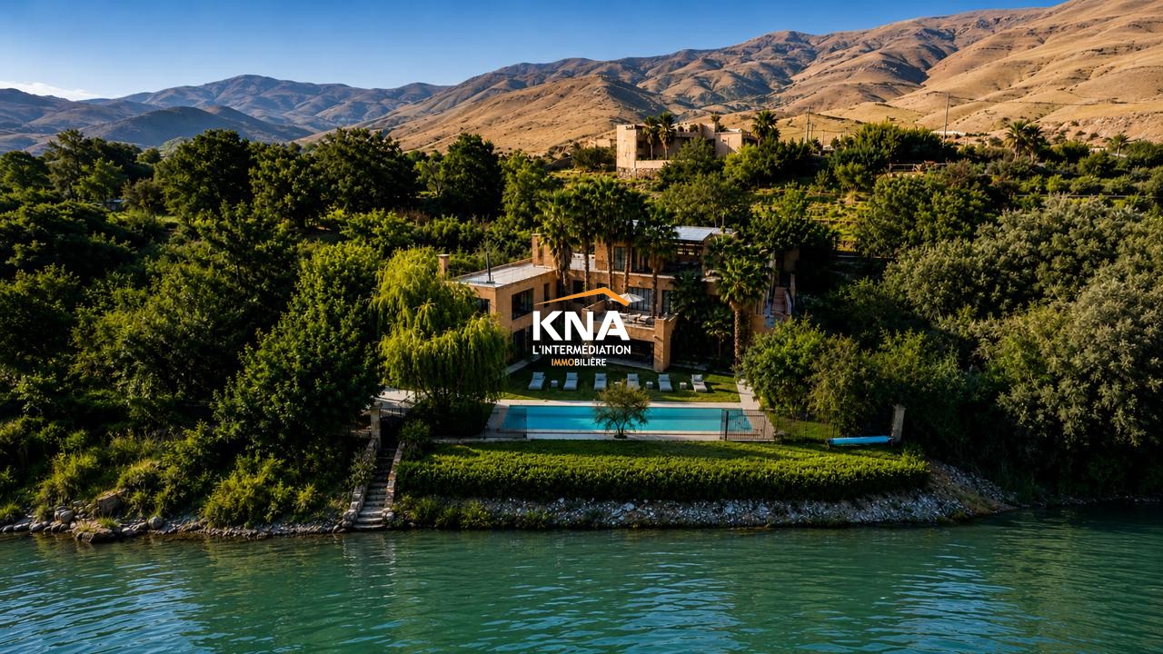 Villa, Lalla Takerkoust dam Marrakech Morocco