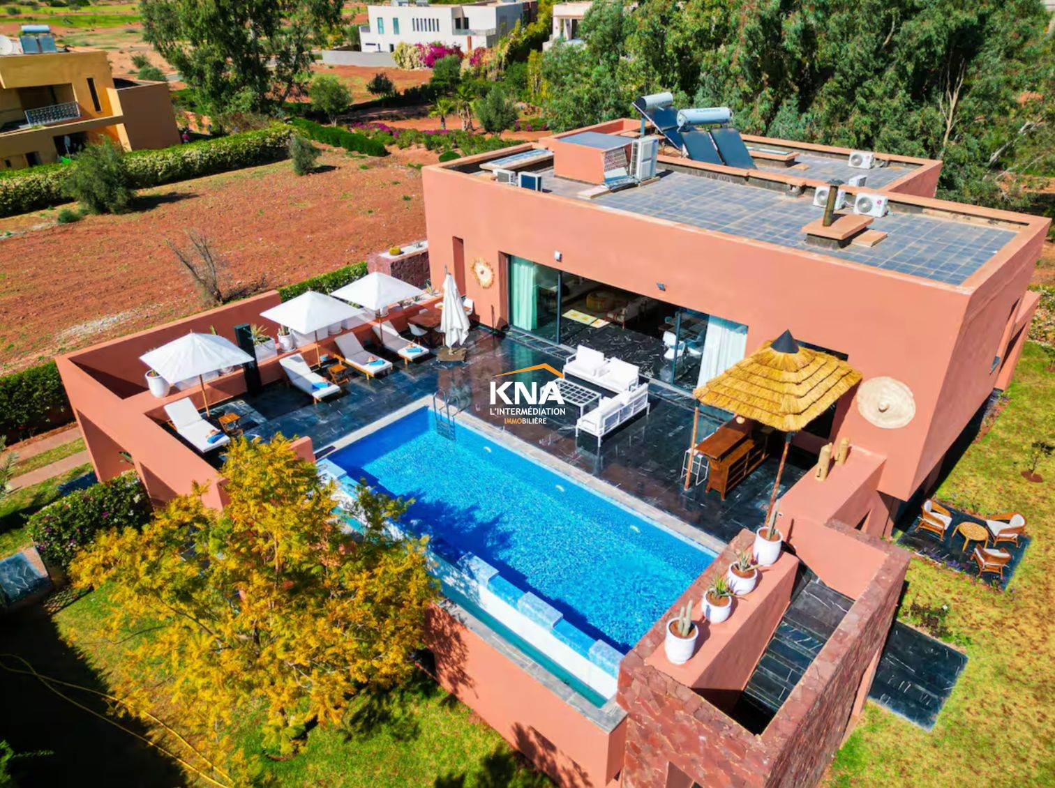 Villa, Amelkis Marrakech Morocco