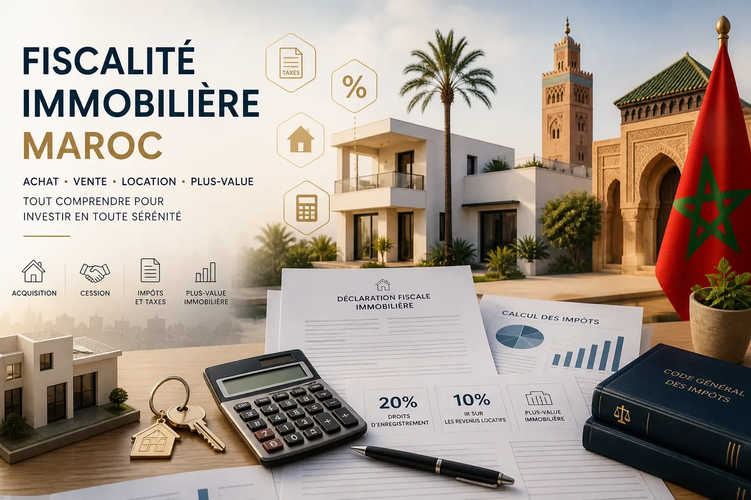 Fiscalit&eacute; Immobili&egrave;re Maroc