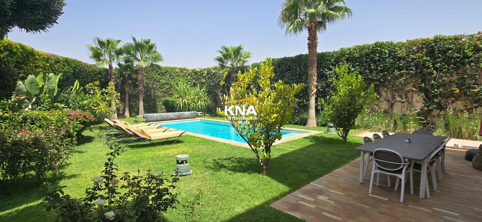 Piscine Chauffée Villa Marrakech